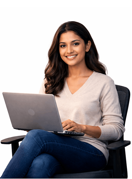 young woman with laptop in office chair2 (1) (1)